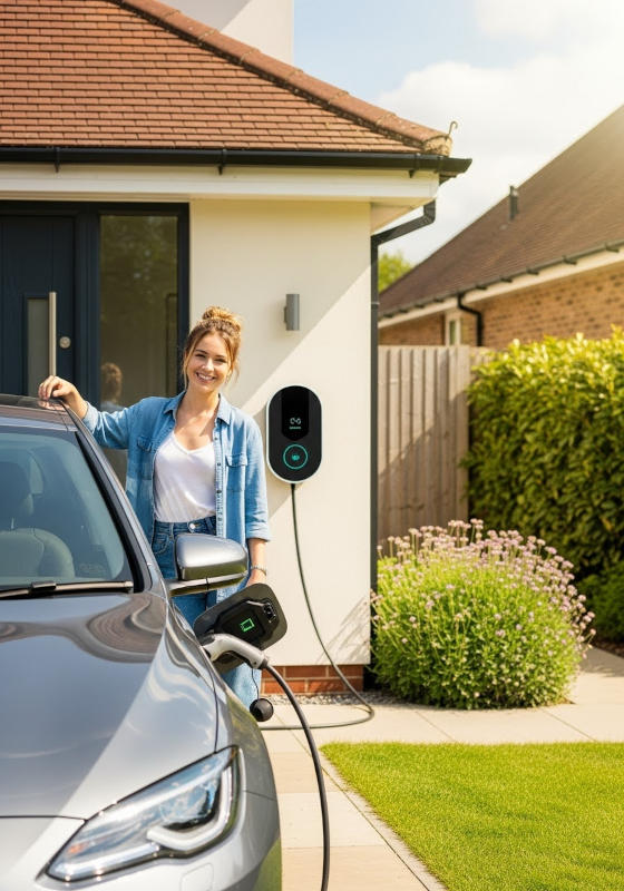 £100 off an EV charging point installation